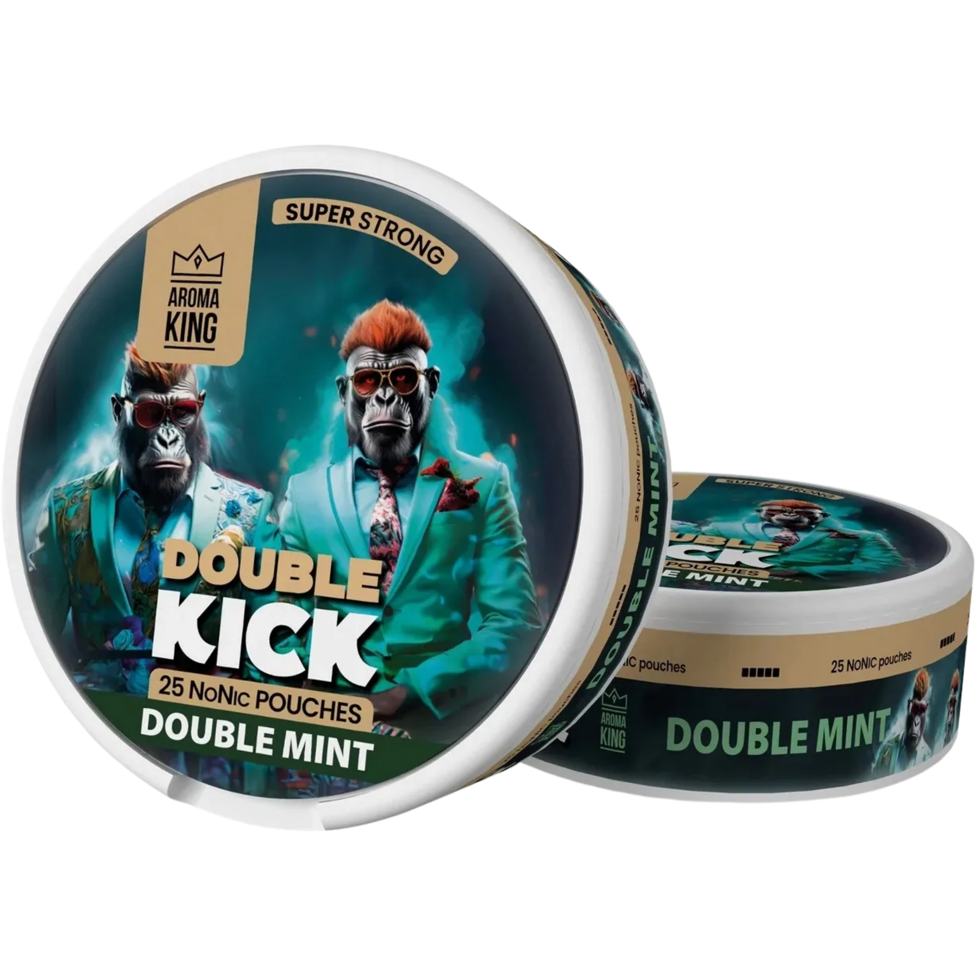 Aroma King NoNic Double Kick Double Mint - 10mg