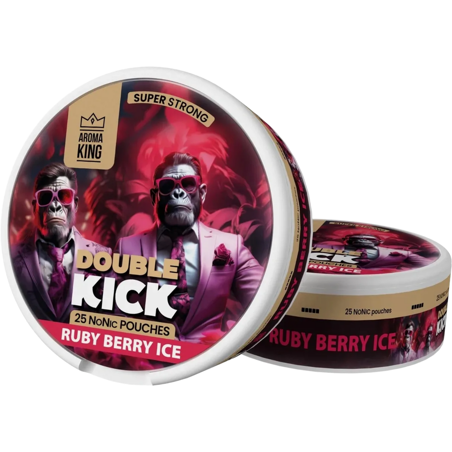 Aroma King NoNic Double Kick Ruby Berry Ice - 10mg