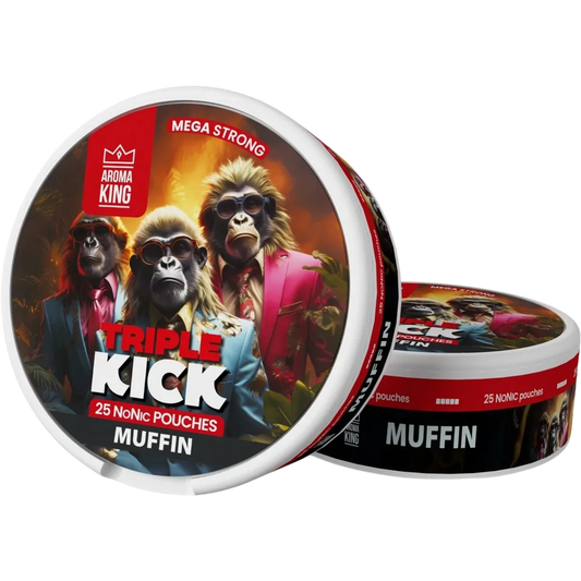 Aroma King NoNic Triple Kick Muffin - 20mg
