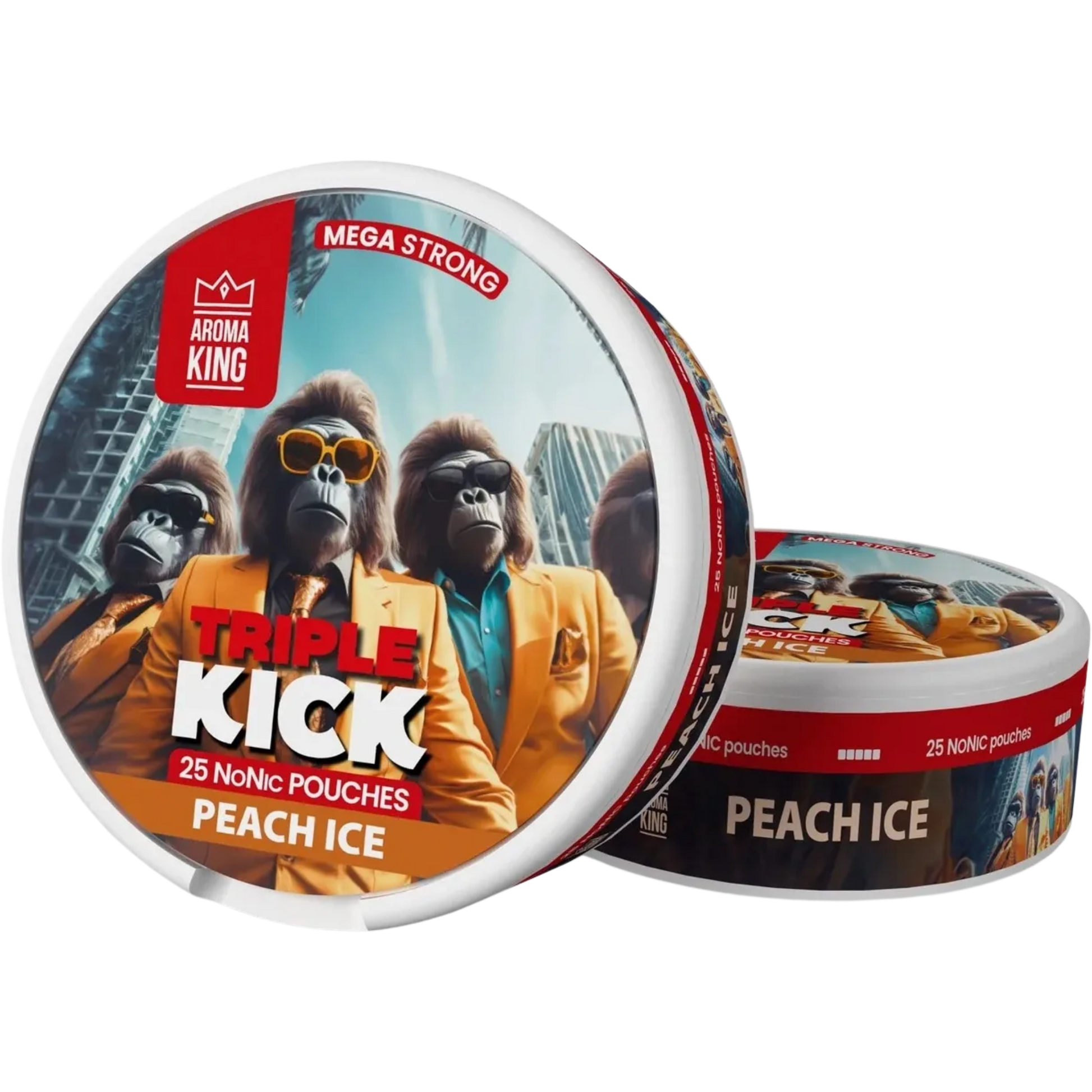 Aroma King NoNic Triple Kick Peach Ice - 20mg