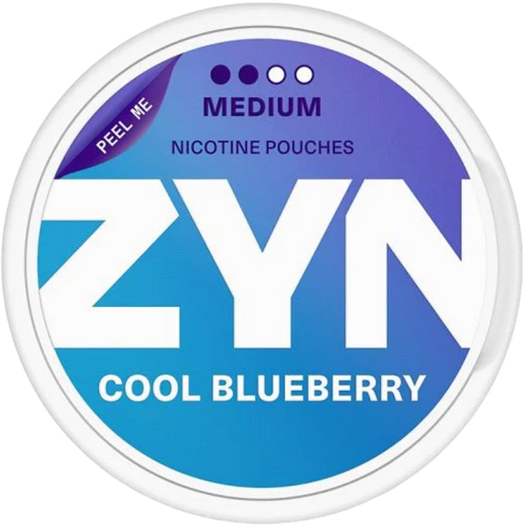 Zyn Cool Blueberry Medium - 6mg