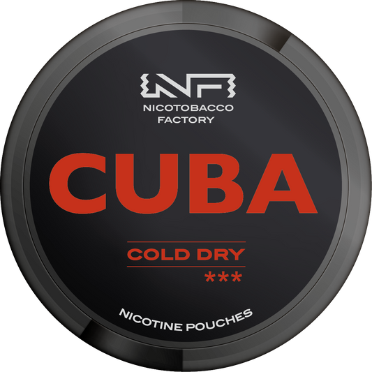 Cuba Black Cold Dry - 43mg