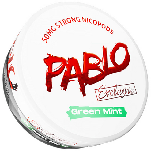 Pablo Green Mint - 50mg