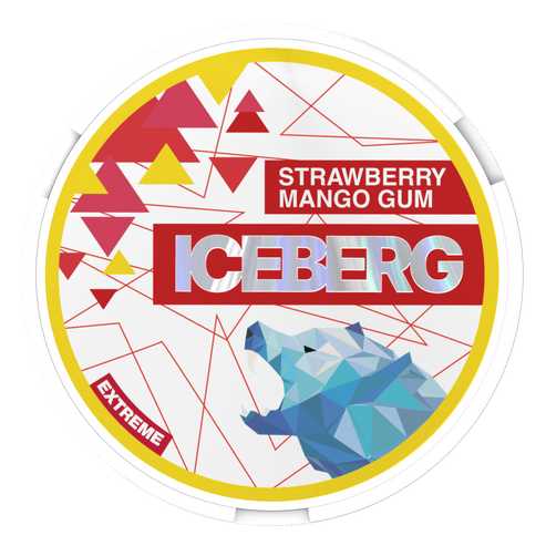 Iceberg Strawberry Mango Gum - 50mg