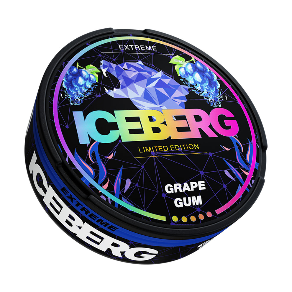 Iceberg Grape Gum - 50mg – Snus Town