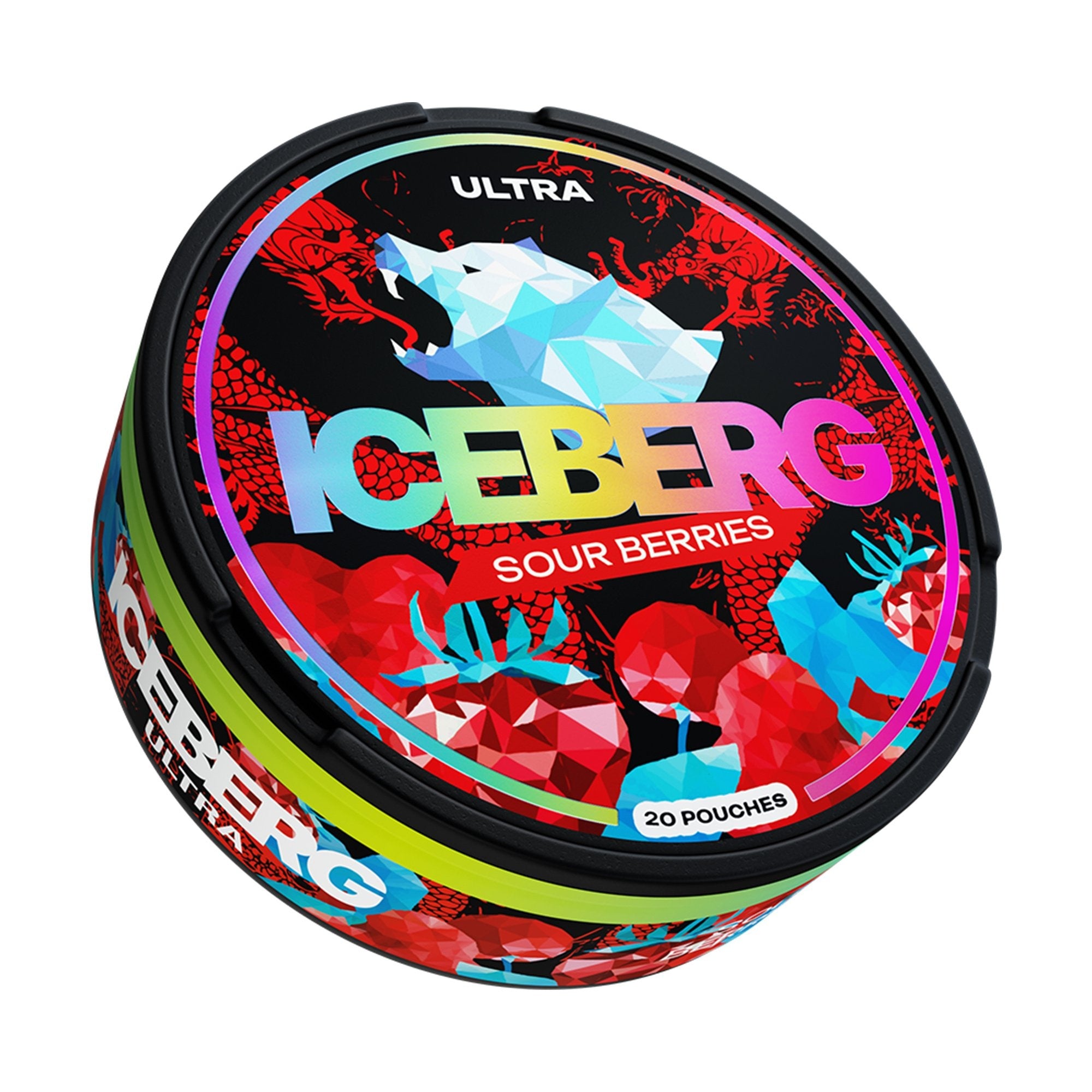 Iceberg Sour Berries - 150mg – Snus Town