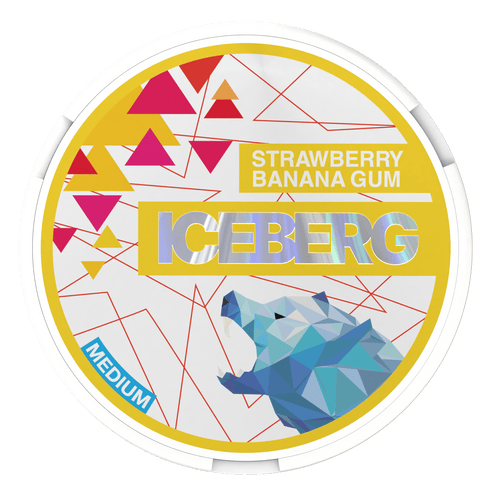 Iceberg Strawberry Banana Gum - 20mg